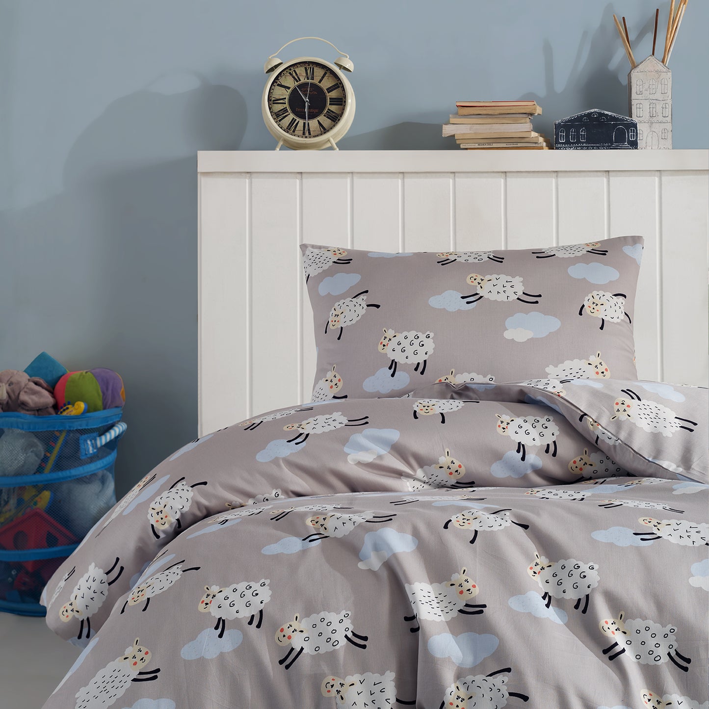 Mouton %100 Pamuk Ranforce Tek Kişilik Nevresim Takımı