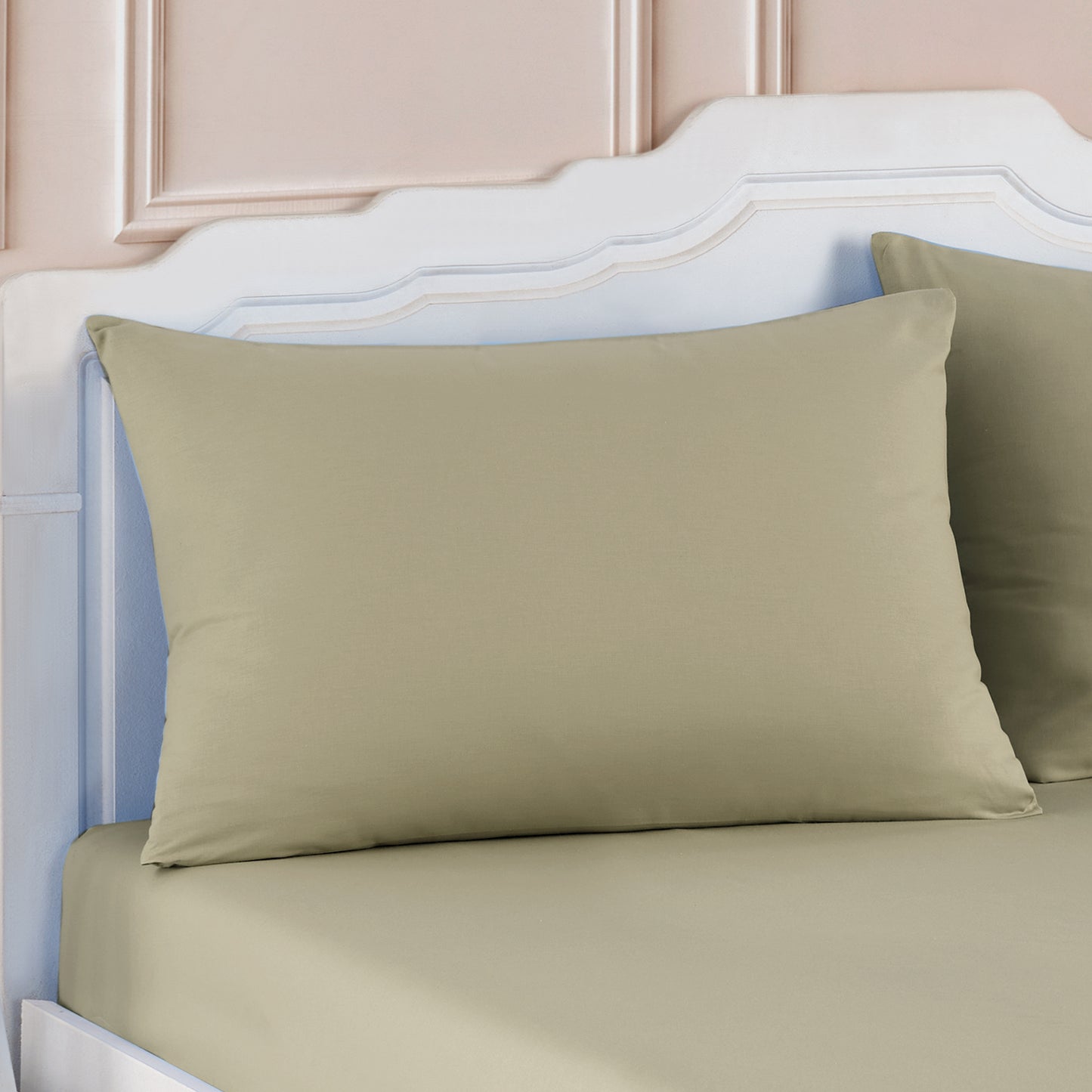 %100 Pamuk Percale 2'li Yastık Kılıfı
